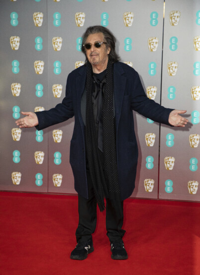PÅ PLASS: Al Pacino stilte opp foran fotografene. Foto: NTB Scanpix PÅ PLASS: Al Pacino stilte opp foran fotografene. Foto: NTB Scanpix